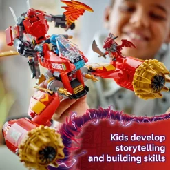 LEGO ® NINJAGO® Kai’s Mech Storm Rider 71830 Clearance