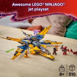 LEGO ® NINJAGO® Ras and Arin’s Super Storm Jet 71833 New