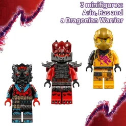 LEGO ® NINJAGO® Ras and Arin’s Super Storm Jet 71833 New