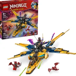 LEGO ® NINJAGO® Ras and Arin’s Super Storm Jet 71833 New