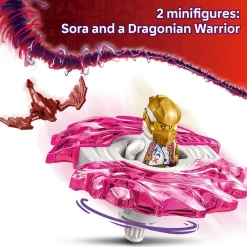 LEGO ® NINJAGO® Sora’s Dragon Spinjitzu Spinner 71824 Clearance