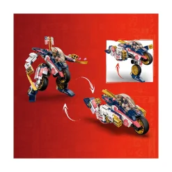 LEGO ® NINJAGO® Sora’s Transforming Mech Bike Racer 71792 Building Toy Set (384 Pcs) Discount