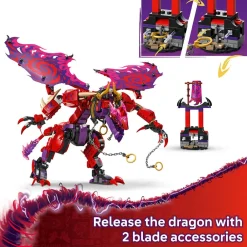 LEGO ® NINJAGO® Thunderfang Dragon of Chaos 71832 Clearance