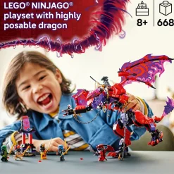 LEGO ® NINJAGO® Thunderfang Dragon of Chaos 71832 Clearance