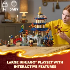 LEGO ® NINJAGO® Tournament Temple City Adventure Toy Set 71814 Online