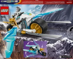 LEGO ® NINJAGO® Zane’s Ice Motorcycle Toy Set 71816 Sale