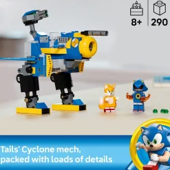 LEGO ® Sonic the Hedgehog ™ Cyclone vs. Metal Sonic 77002 New