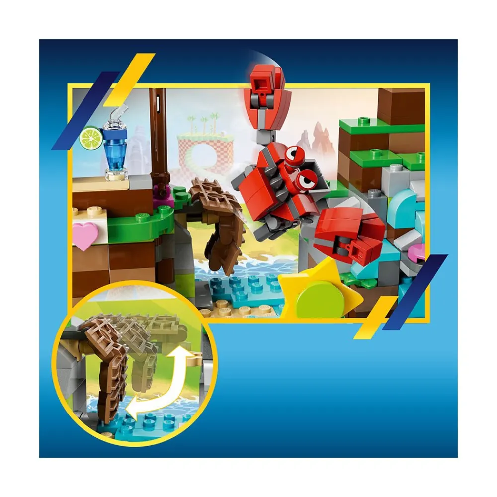 LEGO ® Sonic the Hedgehog™ Amy’s Animal Rescue Island 76992 Building Toy Set (388 Pieces) Fashion