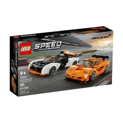 LEGO ® Speed Champions McLaren Solus GT and McLaren F1 LM 76918 Building Toy Set (581 Pieces) Best