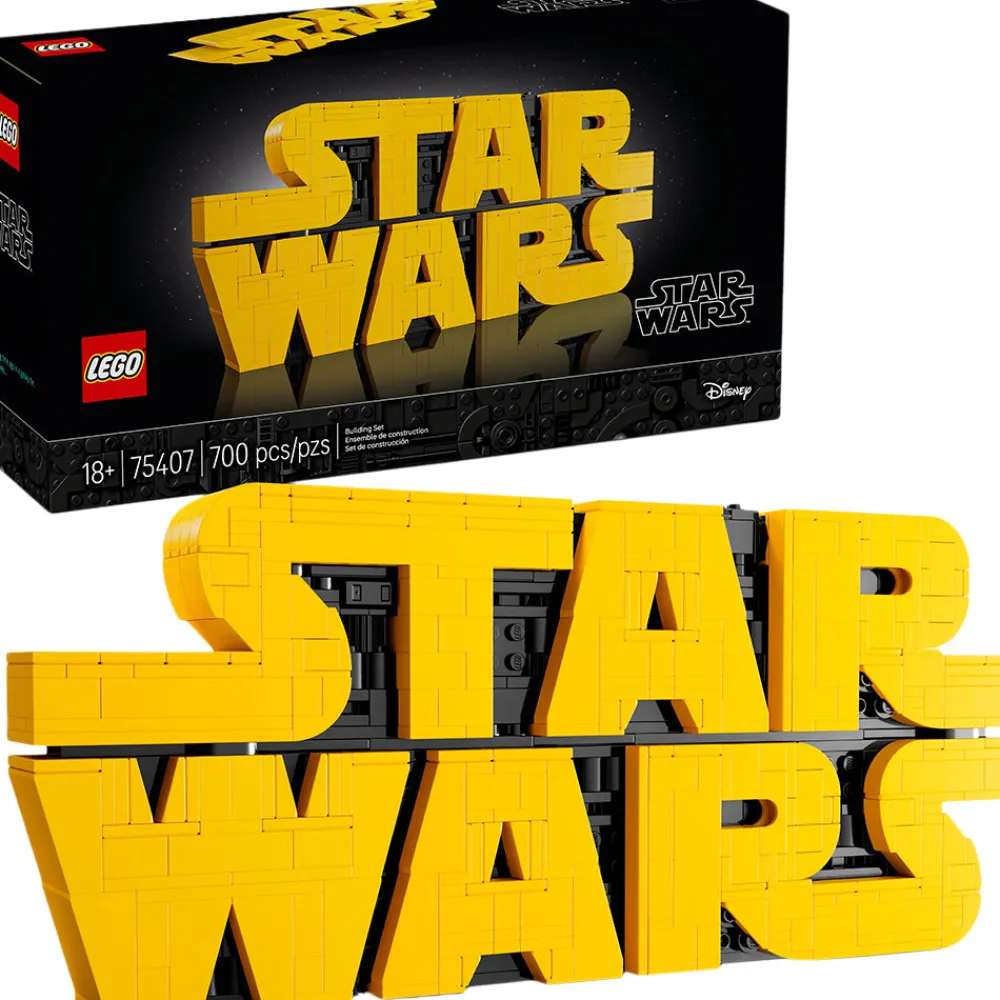 LEGO ® Star Wars™ Brick-Built Star Wars Logo 75407 Sale