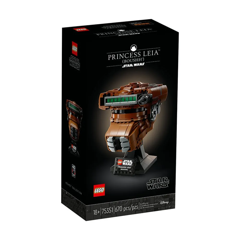 LEGO ® Star Wars™ Princess Leia™ (Boushh™) Helmet 75351 Building Kit (670 Pieces) Discount