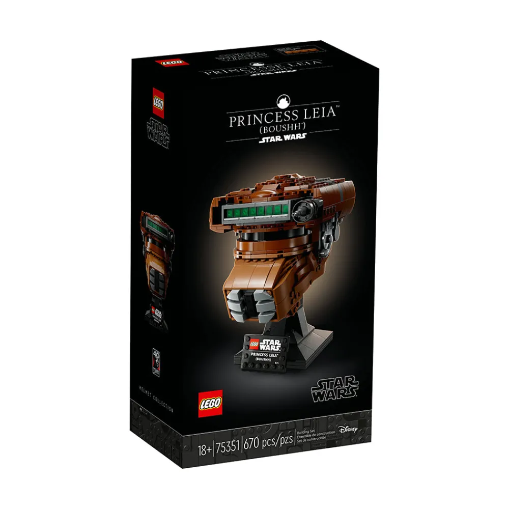LEGO ® Star Wars™ Princess Leia™ (Boushh™) Helmet 75351 Building Kit (670 Pieces) Discount