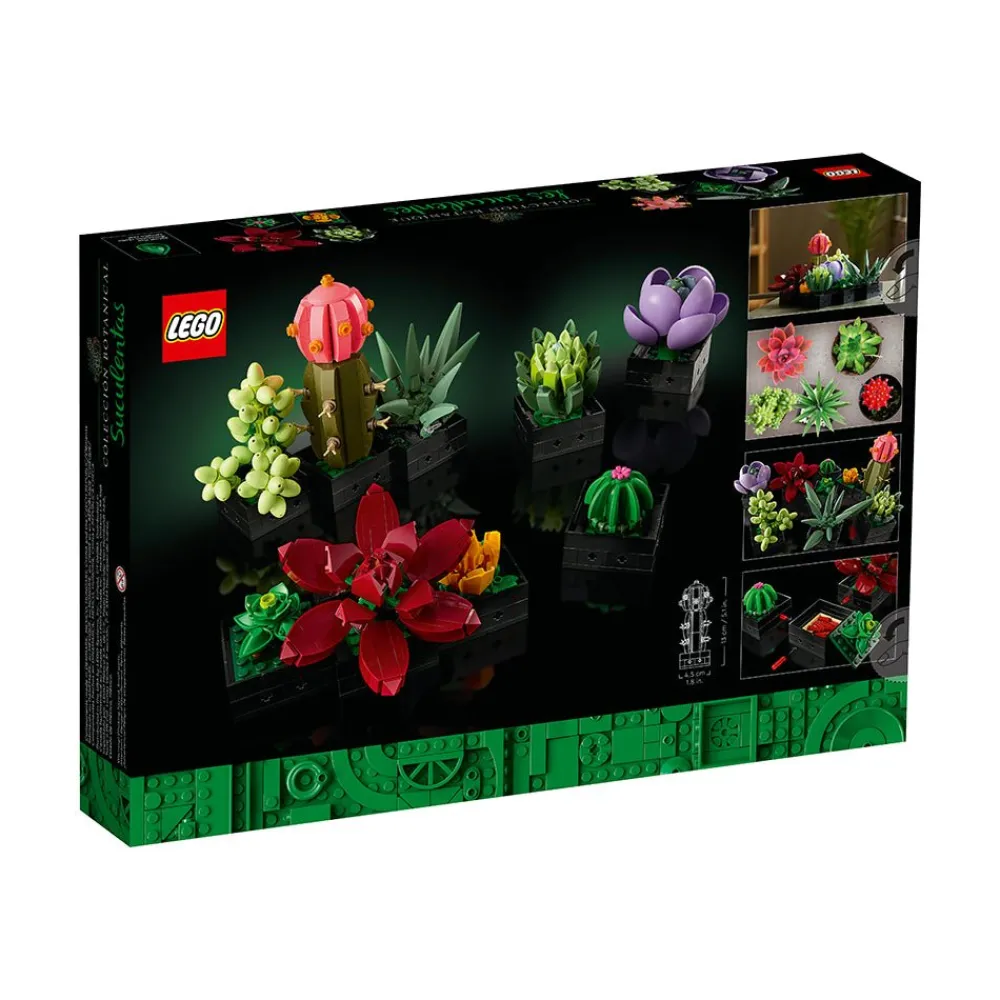 Lego Canada Inc. LEGO® Succulents 10309 Plant Decor Building Kit (771 Pieces) Hot
