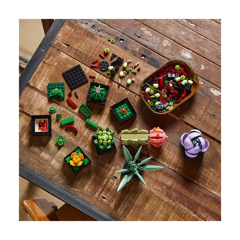 Lego Canada Inc. LEGO® Succulents 10309 Plant Decor Building Kit (771 Pieces) Hot