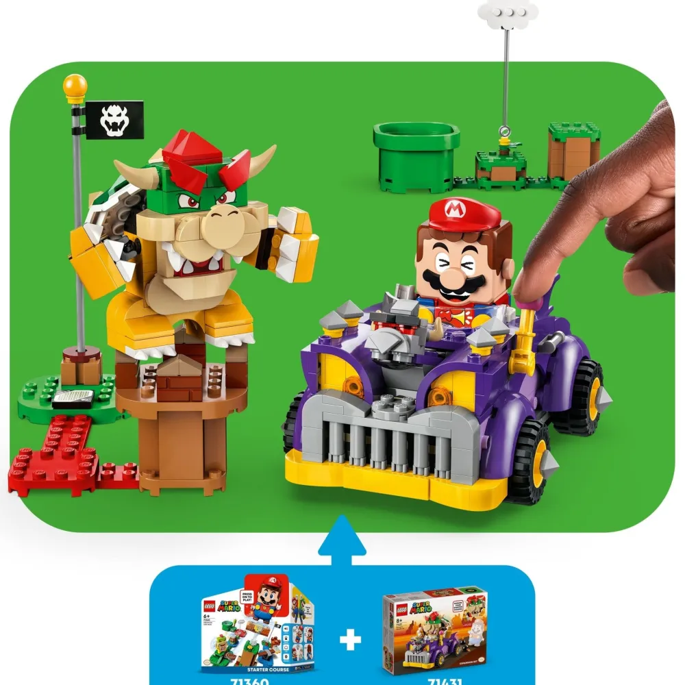 Lego Canada Inc. LEGO Super Mario Bowser’s Muscle Car Expansion Set Hot