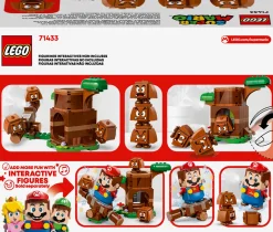 Lego Canada Inc. LEGO® Super Mario™ Goombas’ Playground Toy Playset 71433 New