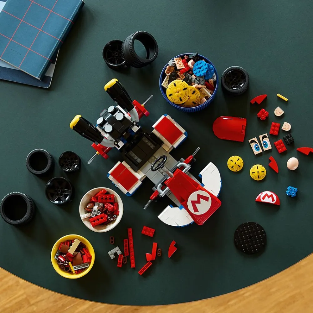 Lego Canada Inc. LEGO® Super Mario™: Mario Kart™ – Mario & Standard Kart, Collectible Model 72037 Clearance