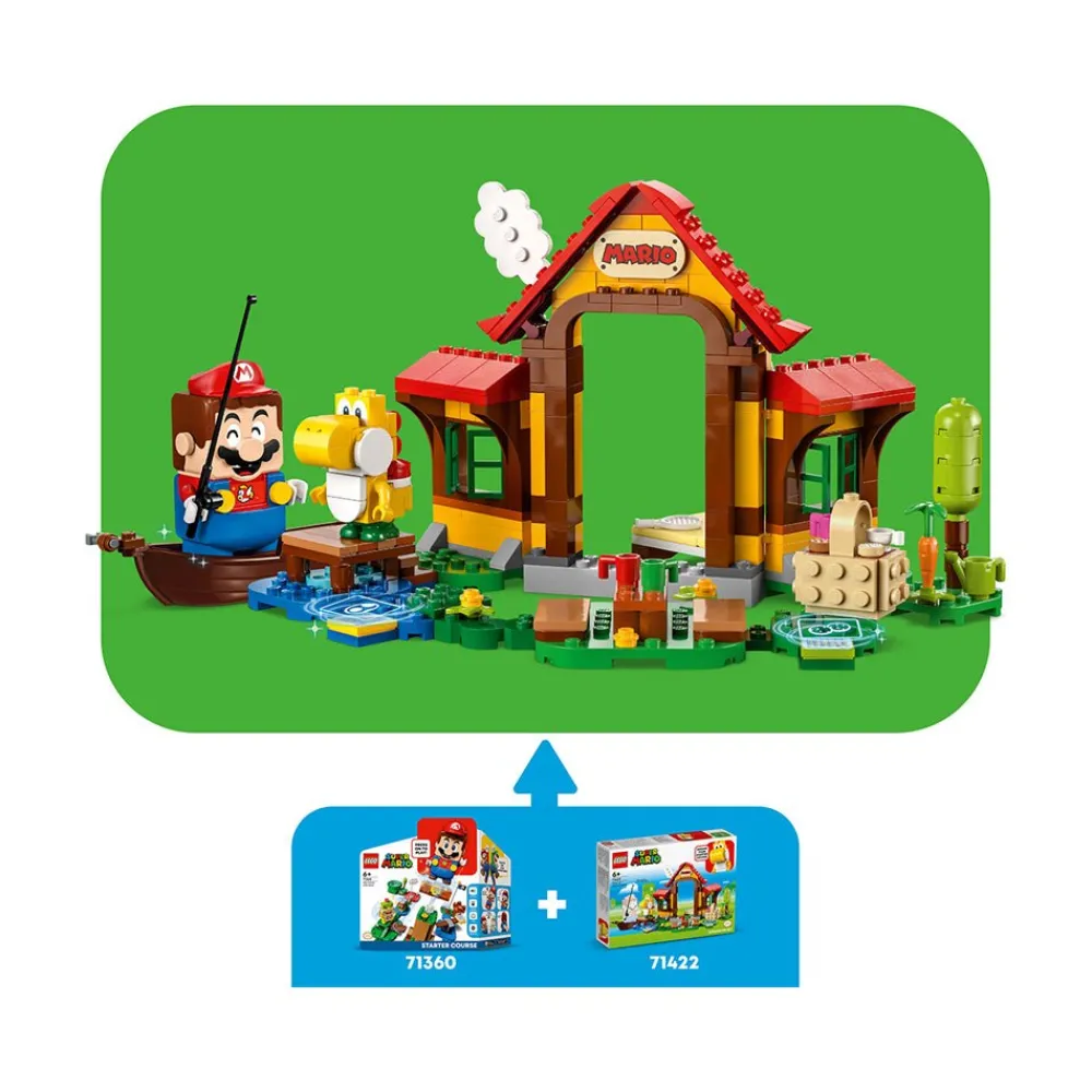 LEGO ® Super Mario™ Picnic at Mario’s House Expansion Set 71422 (259 Pieces) Hot