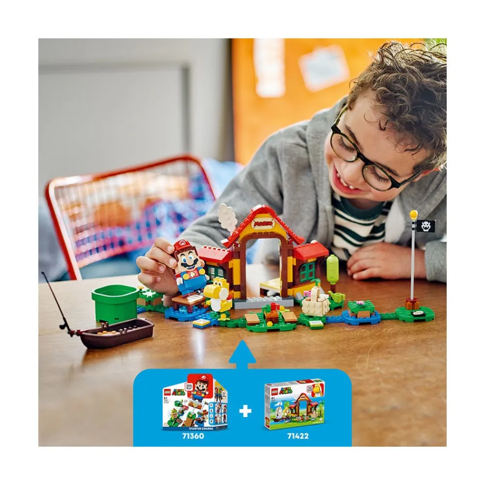 LEGO ® Super Mario™ Picnic at Mario’s House Expansion Set 71422 (259 Pieces) Hot