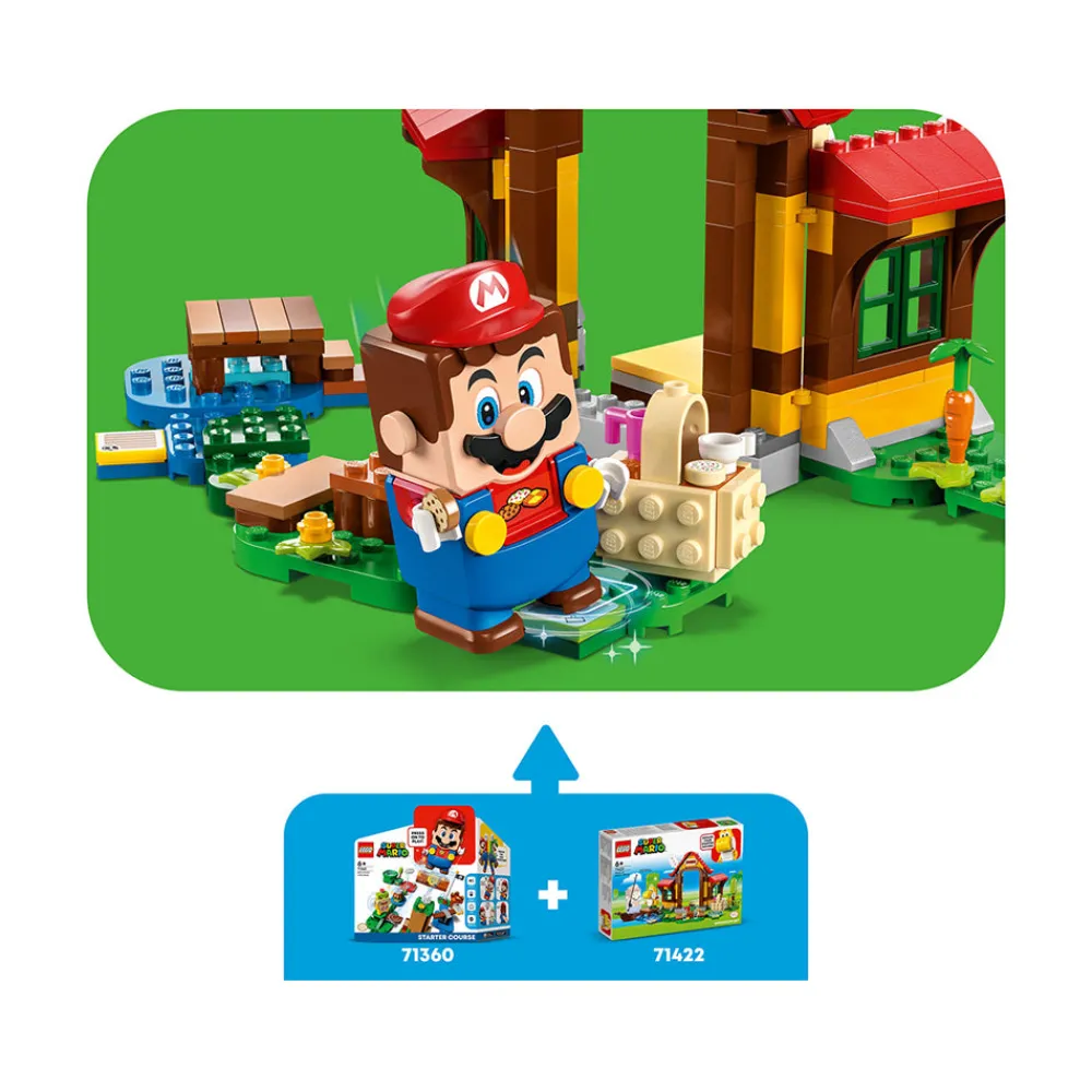LEGO ® Super Mario™ Picnic at Mario’s House Expansion Set 71422 (259 Pieces) Hot
