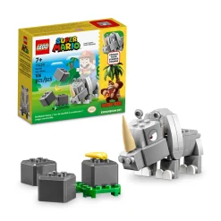LEGO ® Super Mario™ Rambi the Rhino Expansion Set 71420 (106 Pieces) Hot