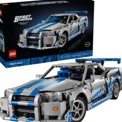 LEGO ® Technic™ 2 Fast 2 Furious Nissan Skyline GT-R (R34) Car 42210 Hot
