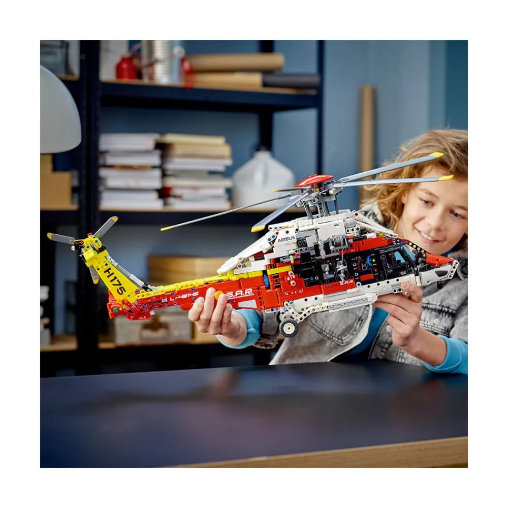 LEGO ® Technic™ Airbus H175 Rescue Helicopter 42145 Model Building Kit (2,001 Pieces) Discount