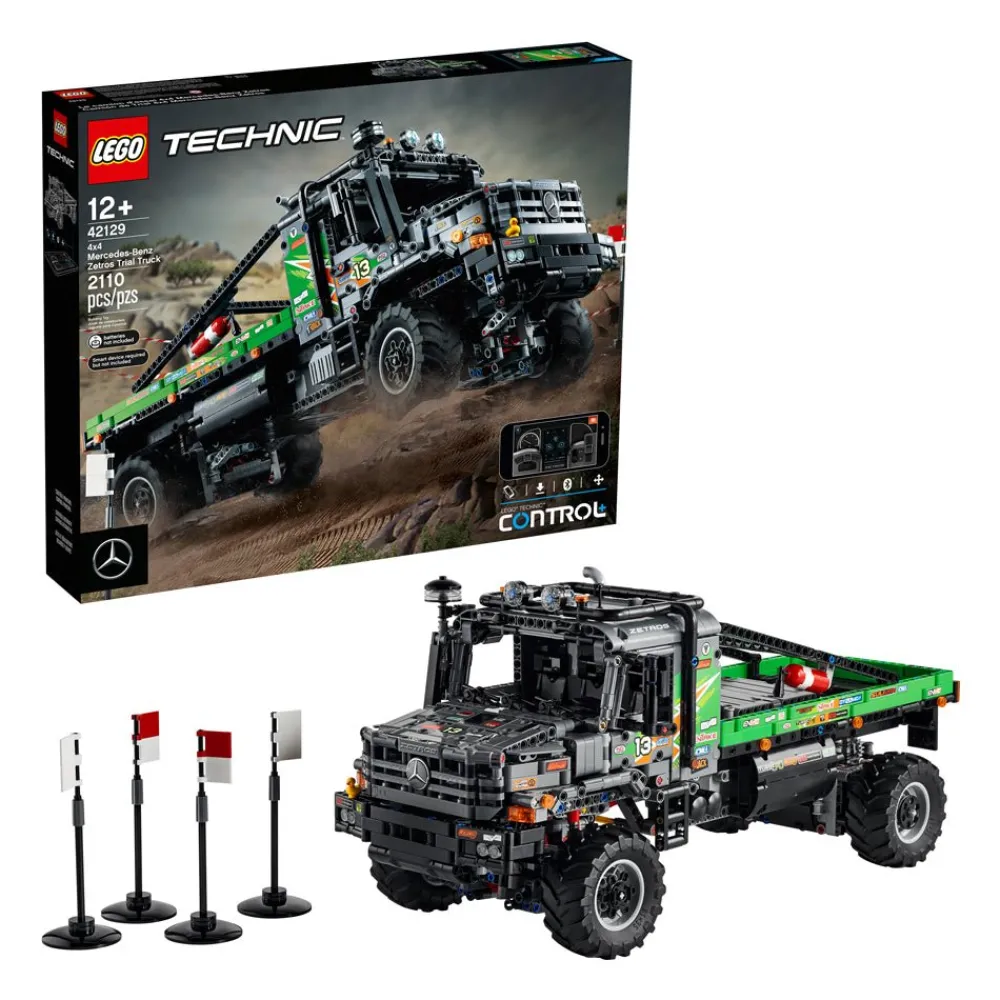 LEGO ® Technic™ App-Controlled 4x4 Mercedes-Benz Zetros Trial Truck 42129 (2,110 Pcs) Outlet