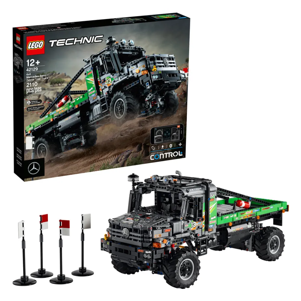 LEGO ® Technic™ App-Controlled 4x4 Mercedes-Benz Zetros Trial Truck 42129 (2,110 Pcs) Outlet