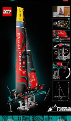 Lego Canada Inc. LEGO® Technic™ Emirates Team New Zealand AC75 Yacht 42174 Best