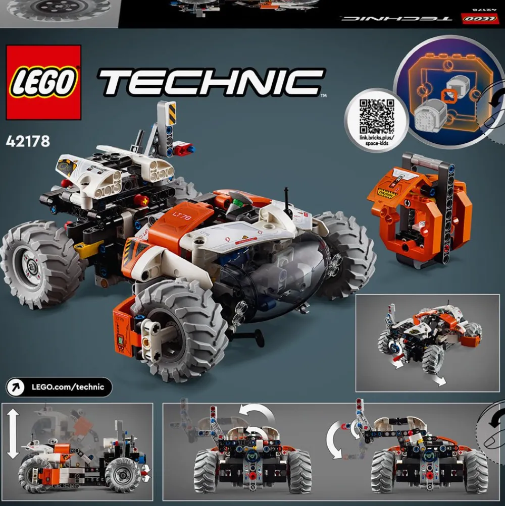 Lego Canada Inc. LEGO® Technic™ Surface Space Loader LT78 Set 42178 Fashion
