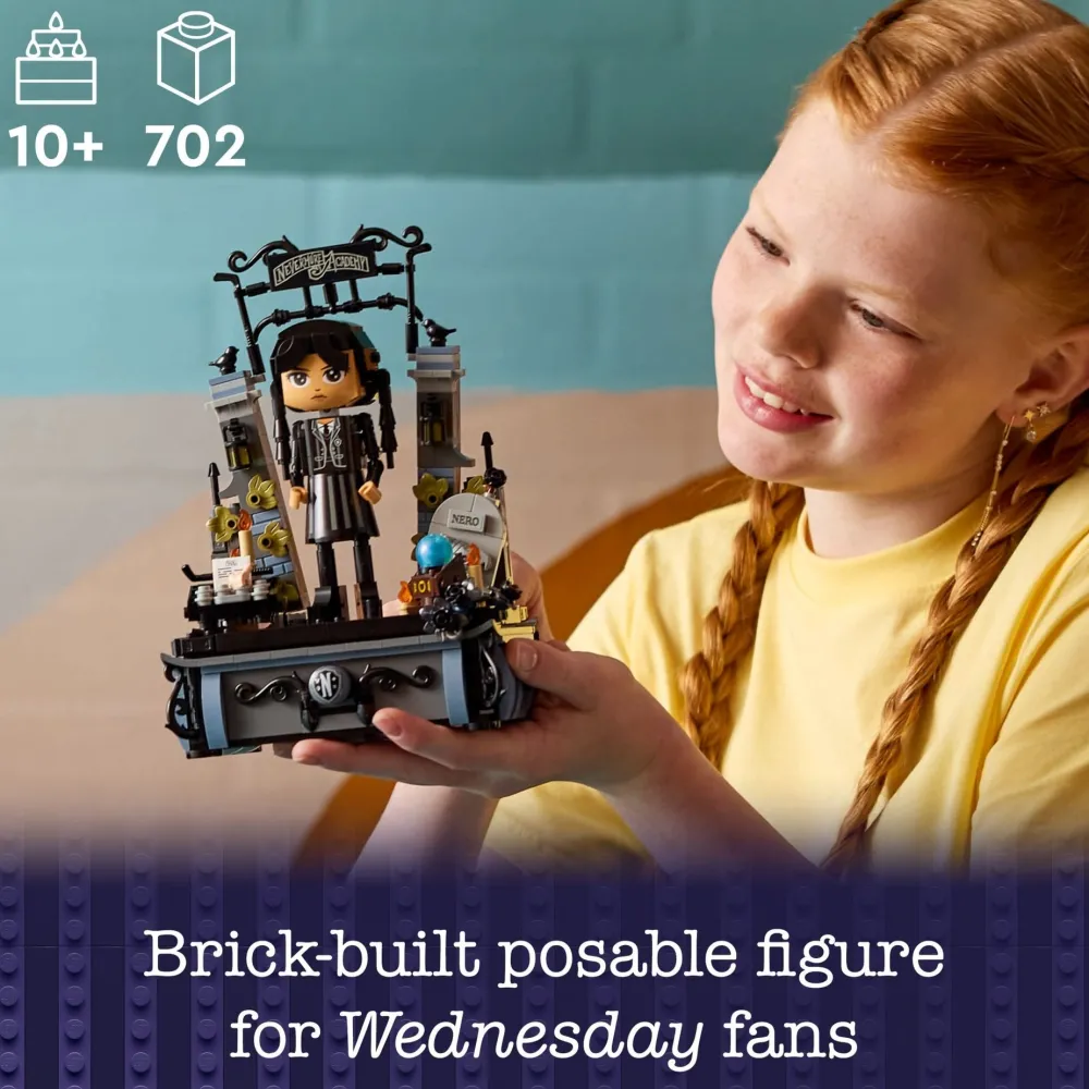 LEGO ® Wednesday: Wednesday Addams Figure Toy Gift 76780 Clearance