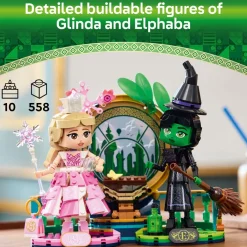 Lego Canada Inc. LEGO® Wicked Elphaba & Glinda Figures Fantasy Toy Construction Playset 75682 Best