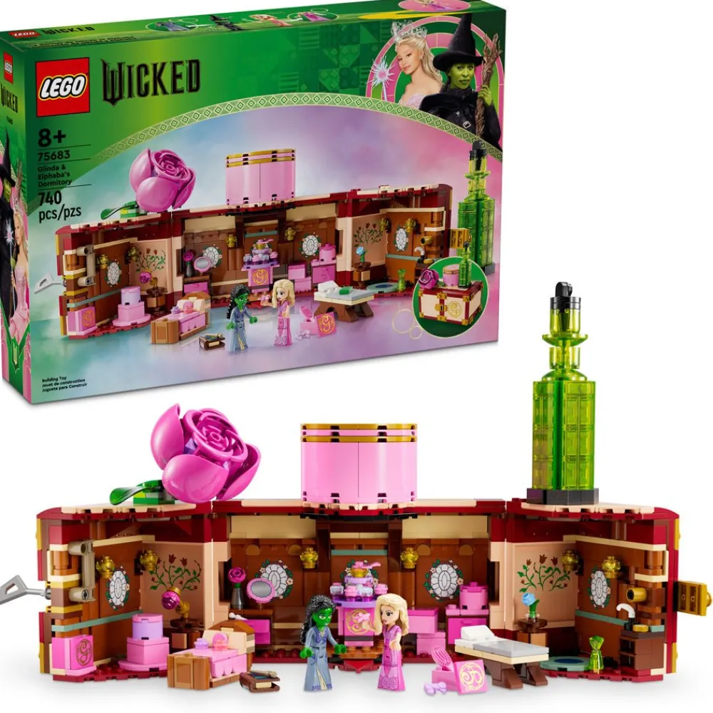 Lego Canada Inc. LEGO Wicked Glinda & Elphaba's Dormitory 75683 New