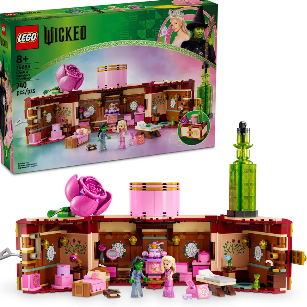 Lego Canada Inc. LEGO Wicked Glinda & Elphaba's Dormitory 75683 New