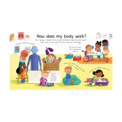 Mastermind Toys Lift the Flap First Questions and Answers: How Does My Body Work? Book Outlet