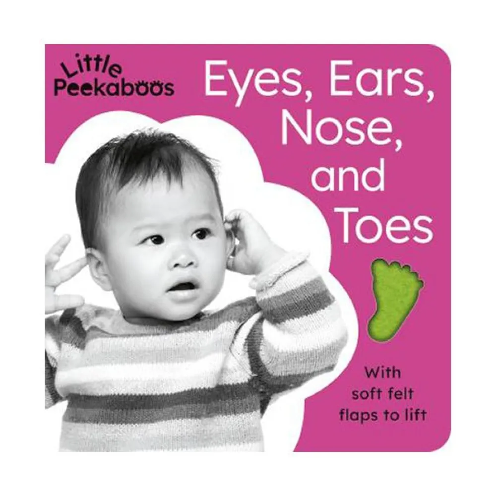 Mastermind Toys Little Peekaboos: Eyes, Ears, Nose, and Toes Book Sale