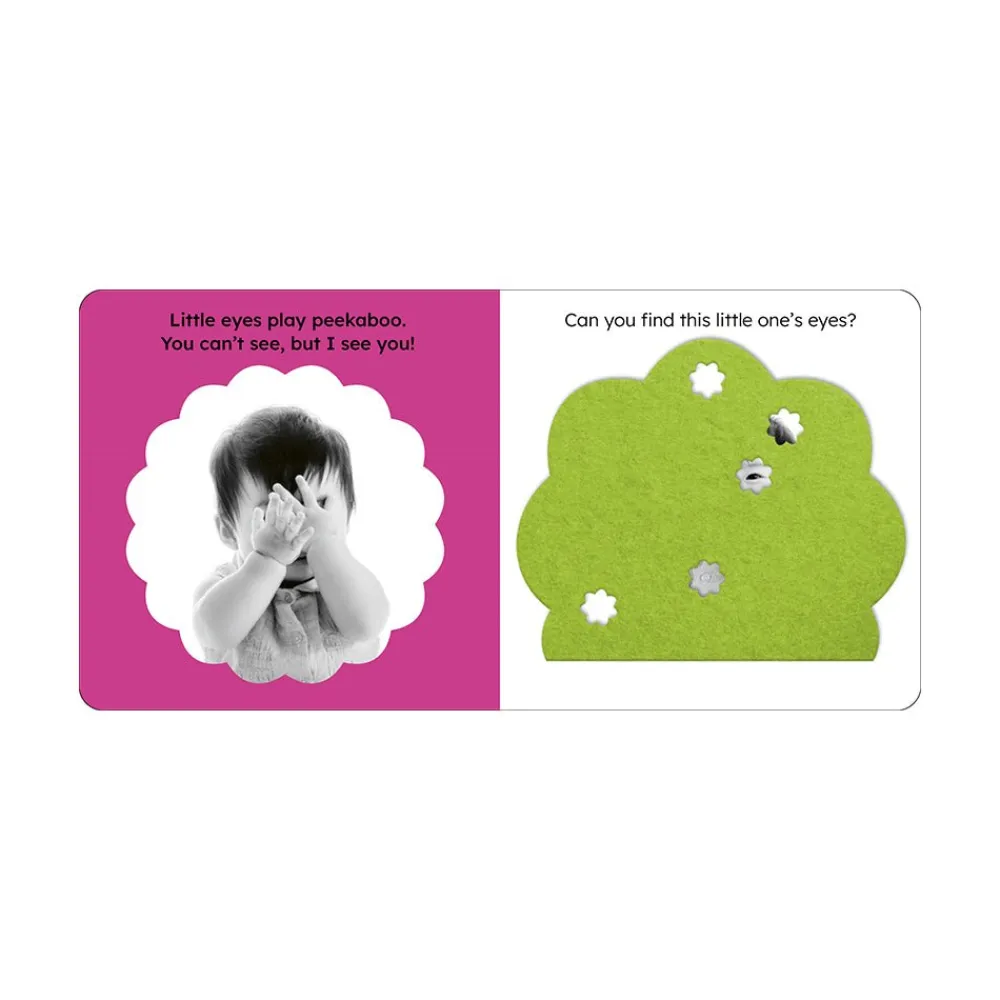 Mastermind Toys Little Peekaboos: Eyes, Ears, Nose, and Toes Book Sale