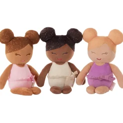 Branford Limited LullaBaby Plush Bath Dolls in a Basket New