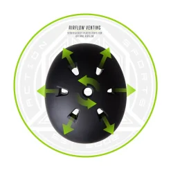 Madd Gear Helmet SM - Black and Green Sale