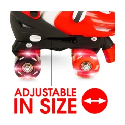 Madd Gear Zycom Quad Skates (J12-2Us) Red & Black Outlet