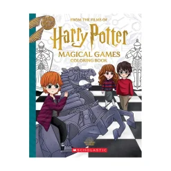 Scholastic Canada Ltd. Magical Games Coloring Book (Harry Potter) Hot