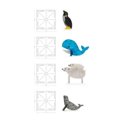Magna-Tiles ® Arctic Animals 25-Piece Set Fashion