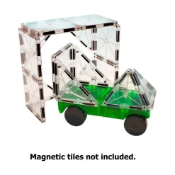 Magna-Tiles ® Cars - Green & Yellow 2-Piece Set Discount