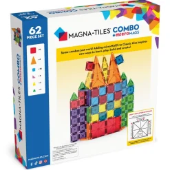 Magna-Tiles ® Combo 62-Piece Construction Set Fashion