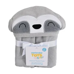 Mastermind Toys Baby Character Hooded Towel Sloth Outlet
