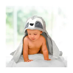 Mastermind Toys Baby Character Hooded Towel Sloth Outlet