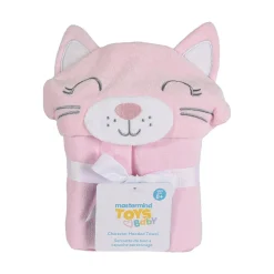 Mastermind Toys Baby Character Hooded Towel Kitten Outlet