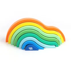 Mastermind Toys Baby Stacking Wave Puzzle 8 Pieces Clearance