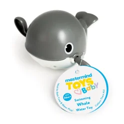 Mastermind Toys Baby Wind-Up Swimming Whale Bath Toy Fashion